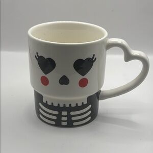 Sourpuss Skeleton Heart Mug